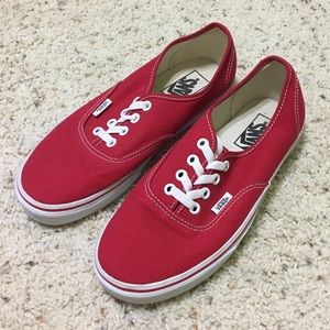 Red Vans